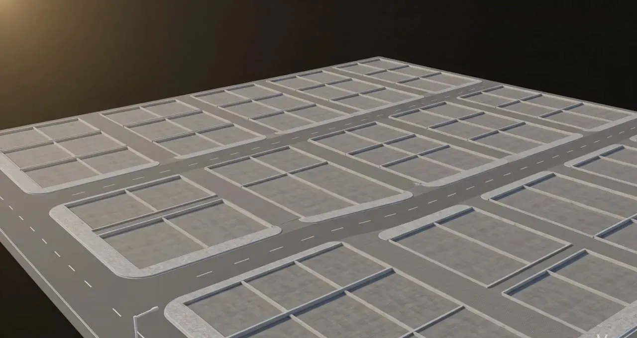 Empty plot before development